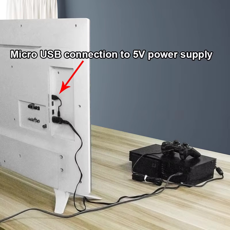 Sony PlayStation PS1 PS2 zu HDMI Konverter Kabel für HDTV in Schwarz zur Videoübertragung in 720P und 1080P (PAL/NTSC) - Bild 3