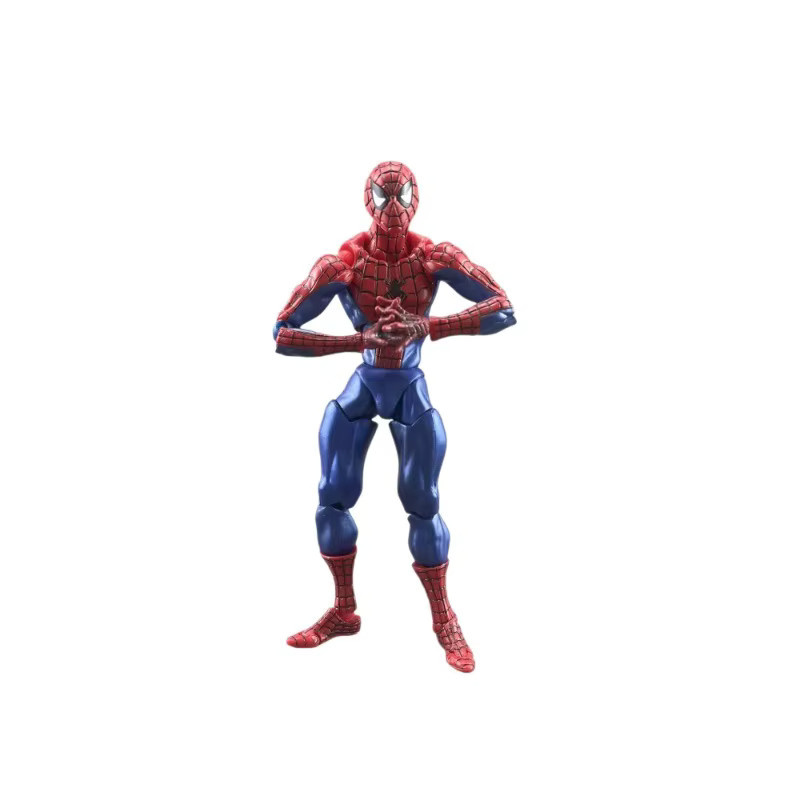 Bandai Marvel Spider-Man Actionfigur, mit beweglichen Gelenken, aus Kunststoff - Bild 2