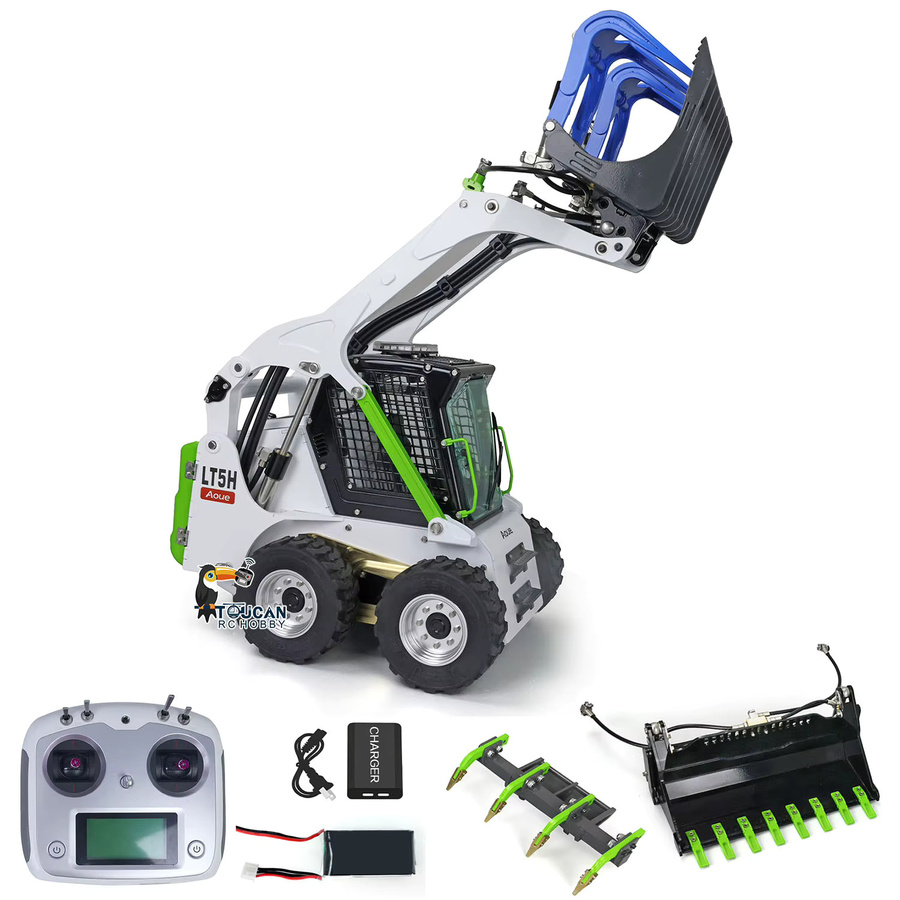 LESU Radlader, 1:14, mit Hydraulik, RTR, RC, Metall - Bild 2