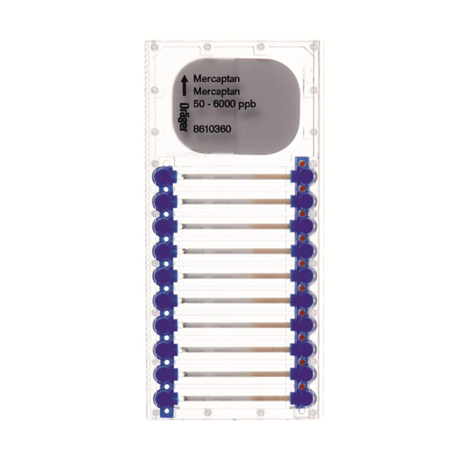 Dräger Microtubes für Mercaptan 50 6000 Ppb transparent - Bild 2