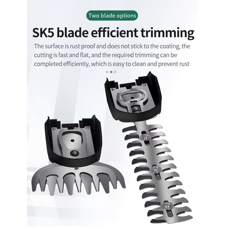 2-in-1 Akku-Heckenschere und Strauchschere für Makita 18V LXT Akkus, 20000 U/min, Grün - Bild 7