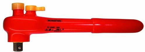 Bernstein Tools for Electronics 16-471 VDE Umschaltknarre 1/2 Zoll (12,5 mm), rot, Länge: 260 mm - Bild 1