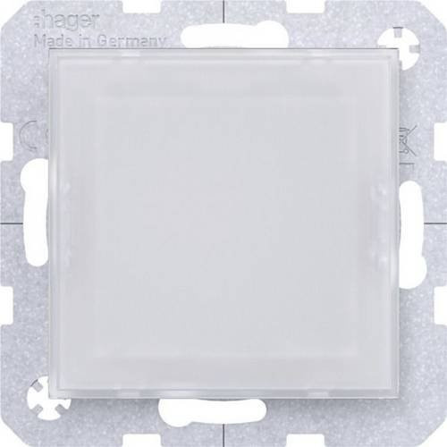Hager LED-Signallicht RGB in Lichtweiß glänzend WAF6584WG - Bild 1