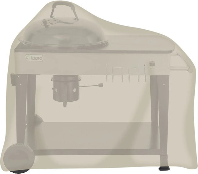 Tepro Universal Abdeckhaube für Kugelgrillwagen in Beige - Bild 1