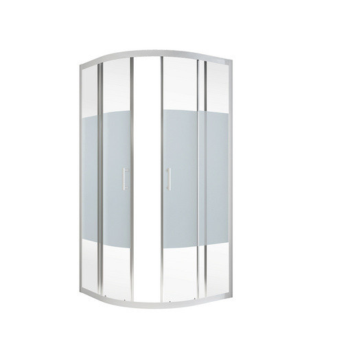 Schulte ExpressPlus Runddusche Sunny Quadrant in Transparent und Frosted, B/T/H: 90 x 190 x 90 cm - Bild 2