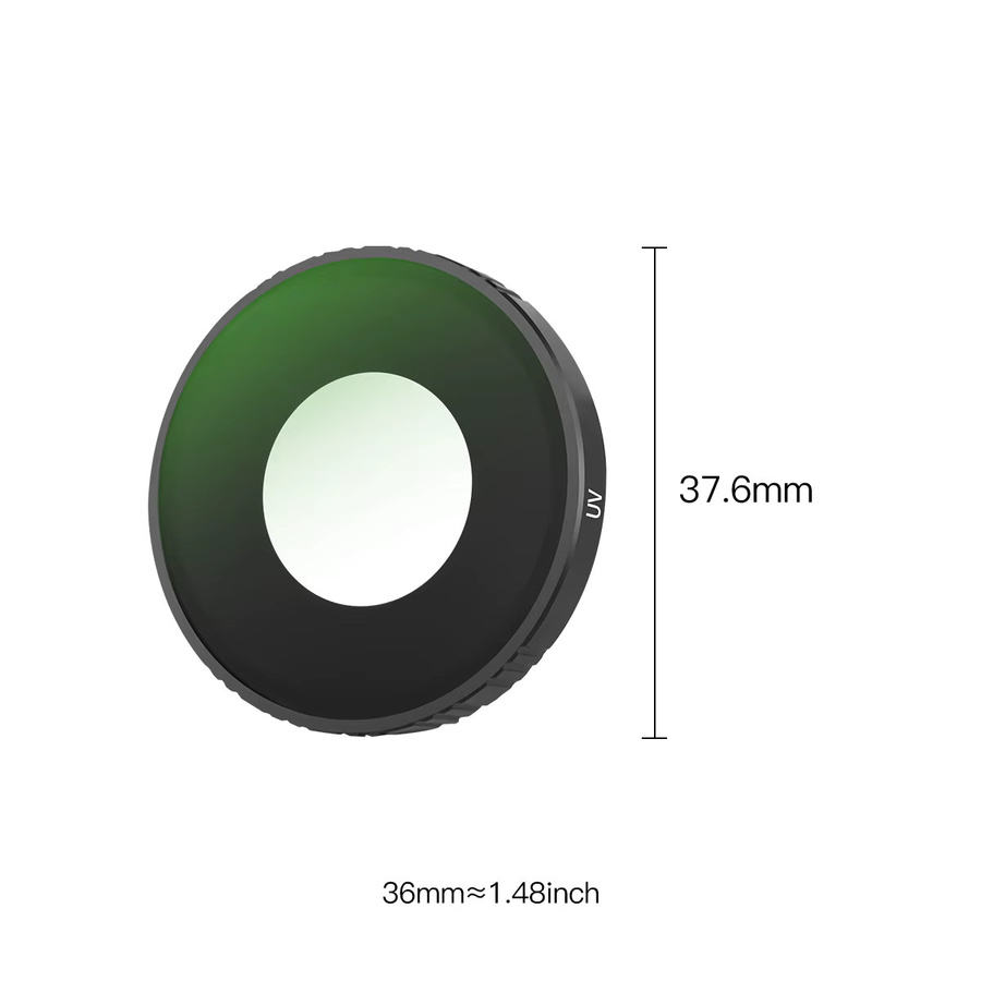 Mecoright Filterset für DJI Action 6 mit UV, CPL und ND8/16/32/64 Filtern für Kamera und Drohnen - Bild 2