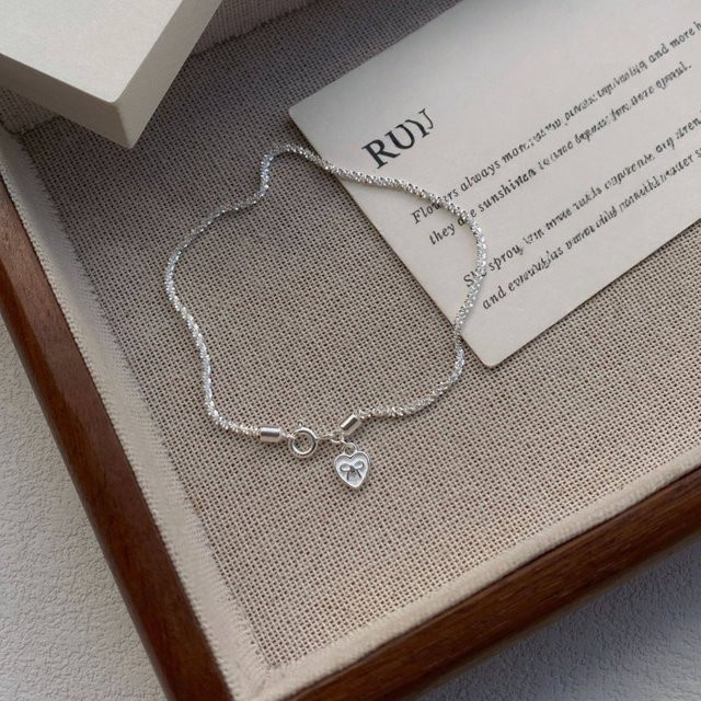 Love Bow Armband, Silber - Bild 1