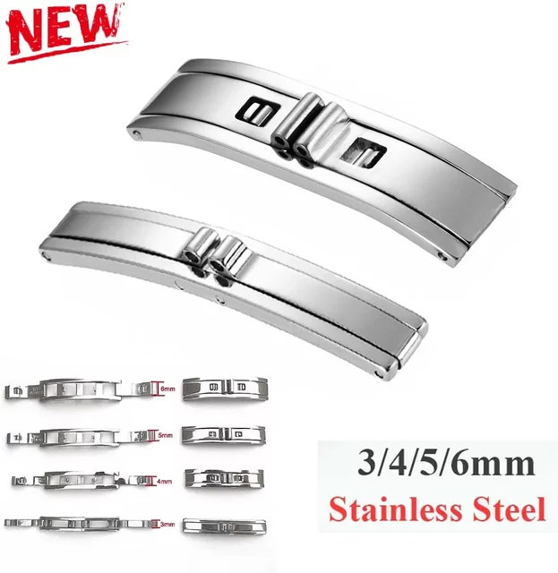 FancyWrist Uhrenverschluss Edelstahl, Silber, Unisex - Bild 1