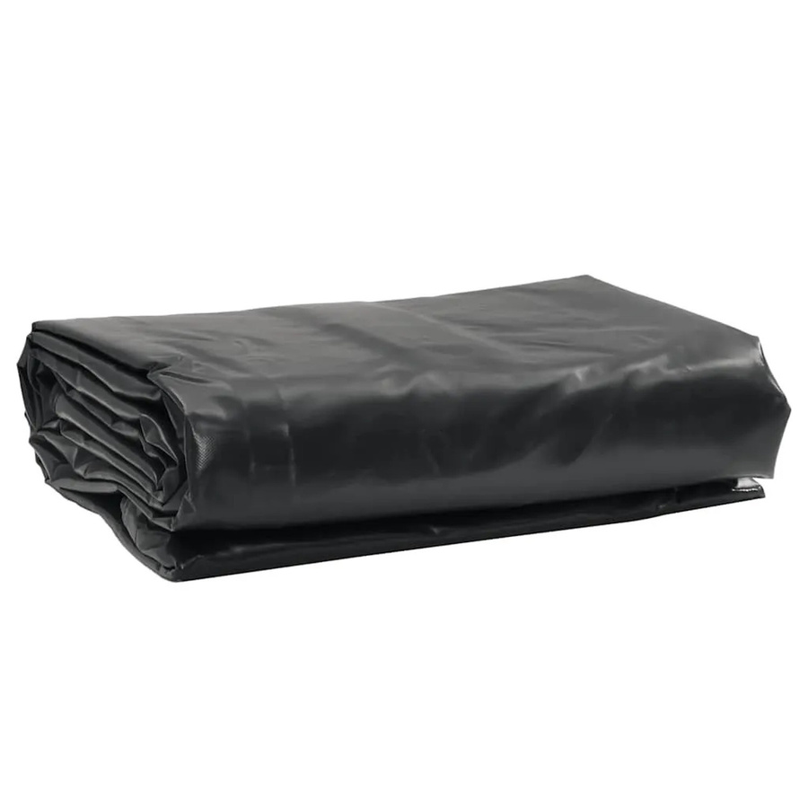 vidaXL Abdeckplane aus PVC in Anthrazit, B/T: 200 x 200 cm, 650 g/m² - Bild 2