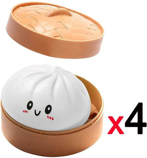 PRELEXT Knödel Glitzer Knödel Squishy mit Box, Sensorisches Quetschspielzeug - Bild 1