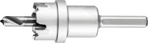 PFERD Hartmetall Lochschneider mit 22 mm Durchmesser und 7 mm Schaft-Durchmesser in Silber - Bild 1