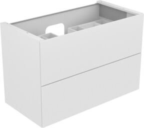 Keuco Waschtischunterschrank Edition 11 in Anthrazit mit integrierter LED-Beleuchtung, B/T/H: 105 x 70 x 53,5 cm - Bild 1