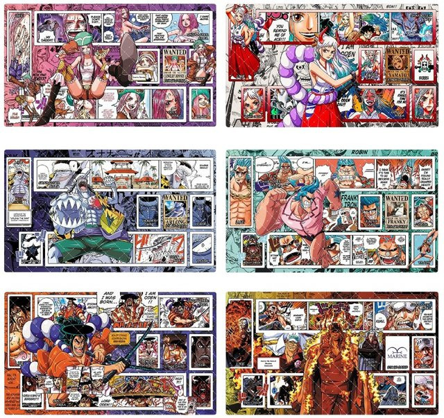 Bandai One Piece Sammelkarten-Spielmatte, Gummi, Bunt / Mehrfarbig - Bild 1