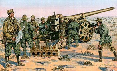 Italeri Italian Cannoneda 149/40 mit Crew, 1:72, Fahrzeuge - Bild 1