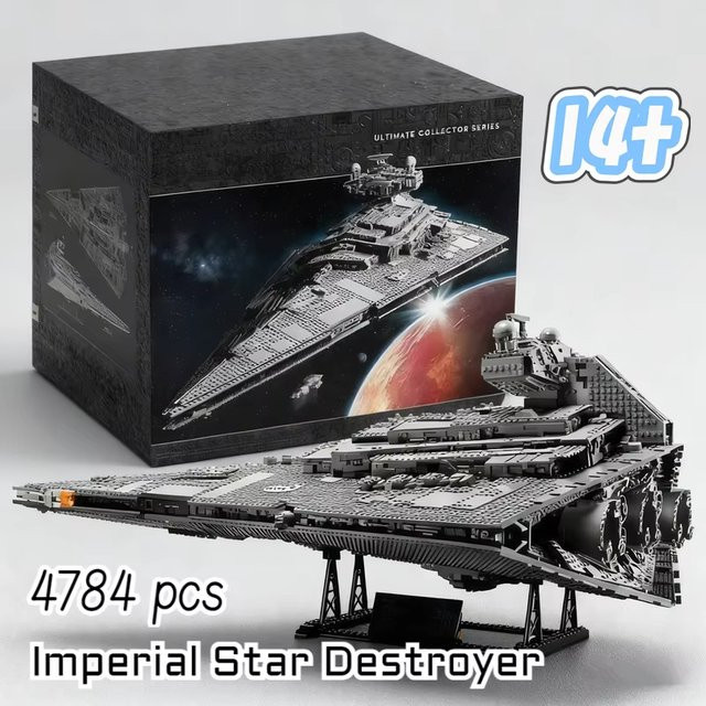 Potdemiel Star Wars Imperialer Sternenzerstörer UCS, Bausteine, 4.784 Teile, ab 14 Jahre - Bild 1