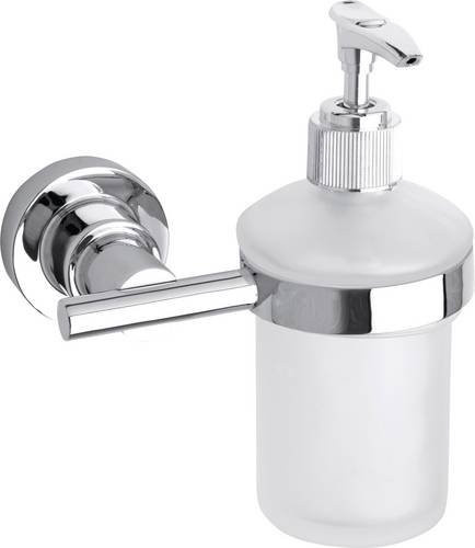 Tesa luup Seifenspender mit Pumpe, Silber Chrom, 175 ml - Bild 1
