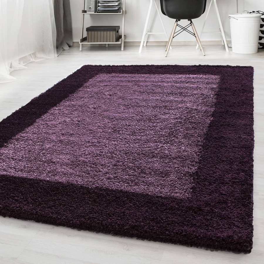Ayyildiz Hochflorteppich Life Shaggy in Lila, B/L: 300 x 400 cm - Bild 4