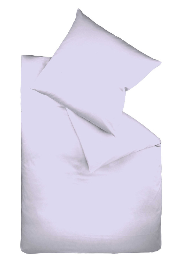 Fleuresse Bettwäsche aus Mako-Satin Baumwolle in Pink und Weiß, B/T/H: 200 x 200 cm - Bild 1