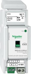 Schneider Electric Steuereinheit 0-10 V REG-K/1fach Erweiterungsmodul MTN647091 in Weiß - Bild 1
