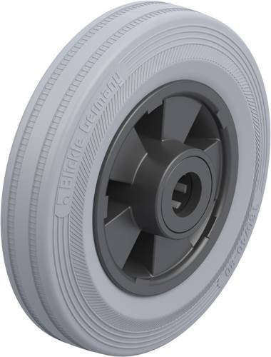 Blickle 70201 VPP 160/20R-SG Schwerlast-Rad in Grau/Schwarz mit 160 mm Durchmesser und 135 kg Tragfähigkeit - Bild 1