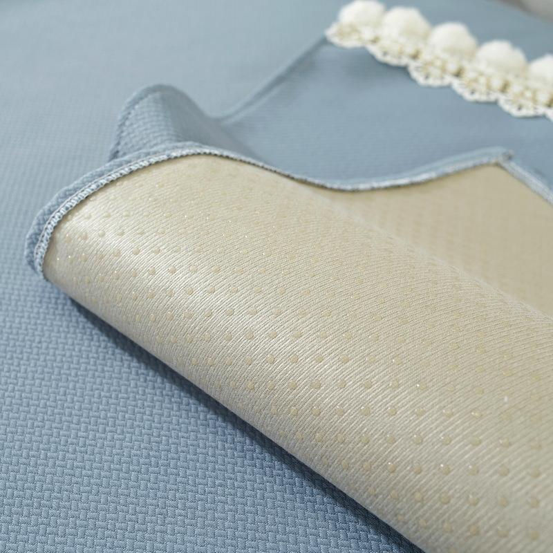 Modernes Chenille Sofakissen von Super Six in Grau, quadratisch, B/B: 70 x 70 cm - Bild 2