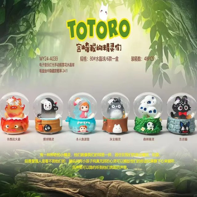 52TOYS Anime Die Elfen von Hayao Miyazaki Blindbox, Modellspielzeug - Bild 1