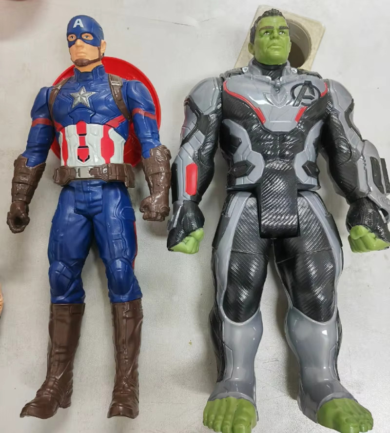 Hot Toys Marvel Hulk, Captain America, Actionfigur, 12-Zoll - Bild 2