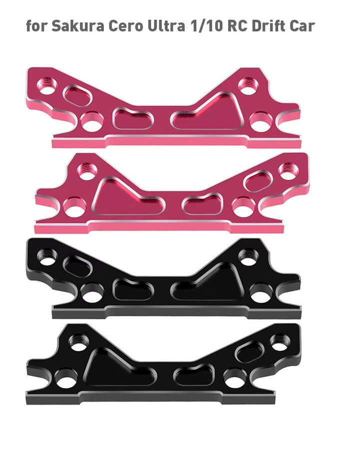 AXSPEED Universal-Getriebeabdeckung, Alu-Legierung/Kohlefaser, Schwarz - Bild 4