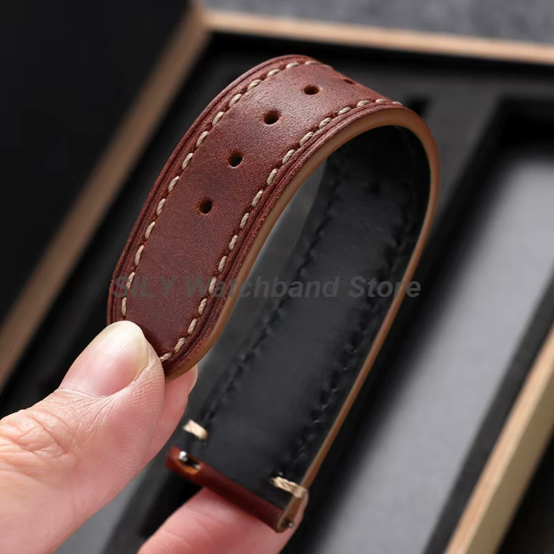 Rindslederarmband, Leder, Edelstahl, Unisex - Bild 2