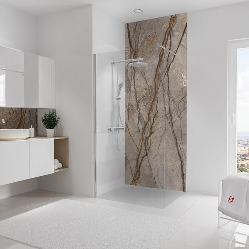 SCHULTE Duschrückwand DecoDesign in Braun, B/H: 100 x 255 cm - Bild 1