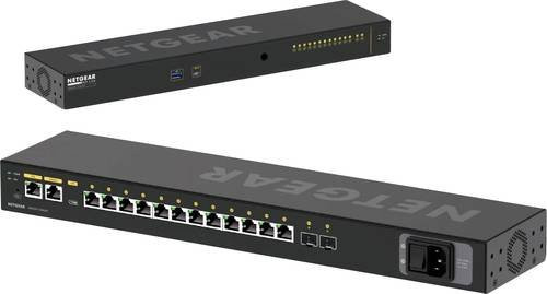 NETGEAR MSM4214X AV Line M4250 Managed Switch mit 14 Ports in Schwarz - Bild 1
