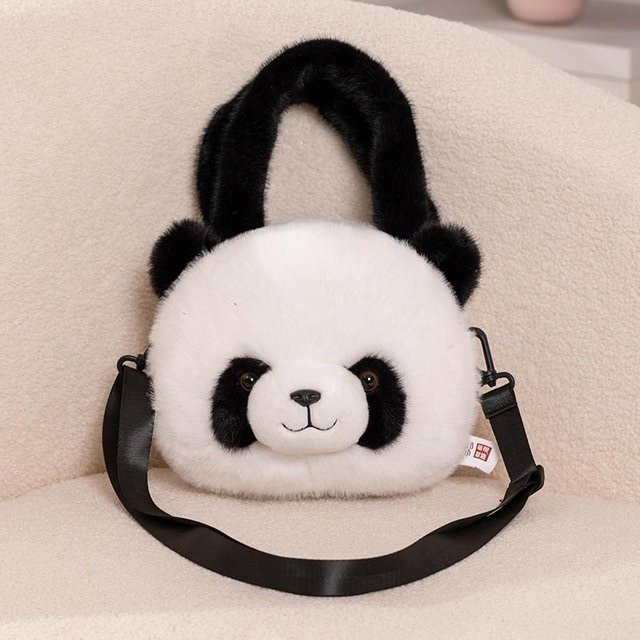 Binchi Fitness Panda Bär Koala Plüschtier Handtasche, ab 0 Jahre - Bild 1