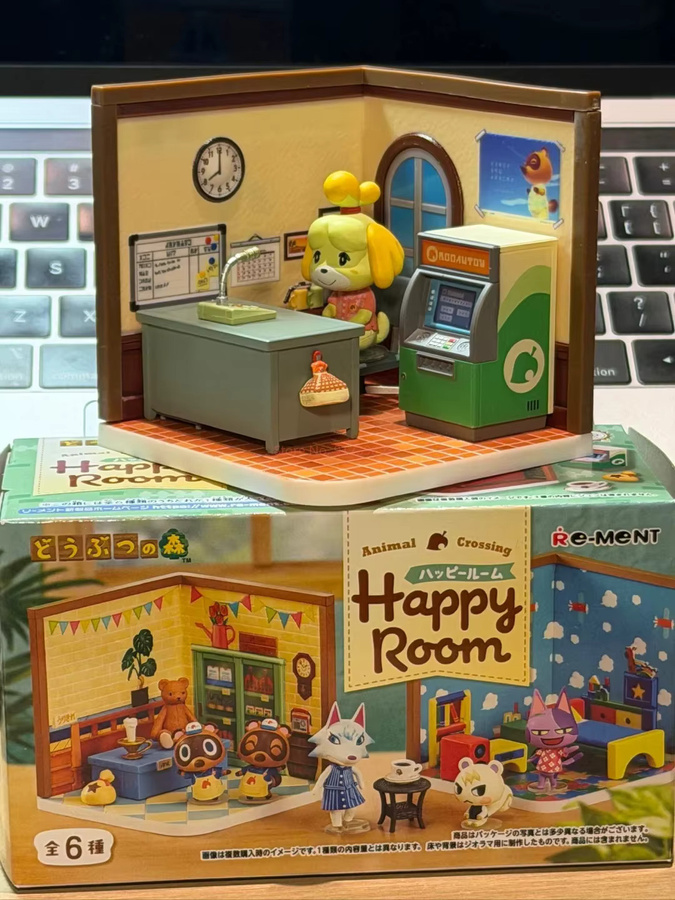 Re-ment Animal Crossing Happy Room Desktop Ornament, Miniaturfiguren - Bild 5