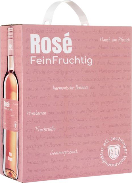Jechtinger Roséwein Baden 2024, 3 l - Bild 1
