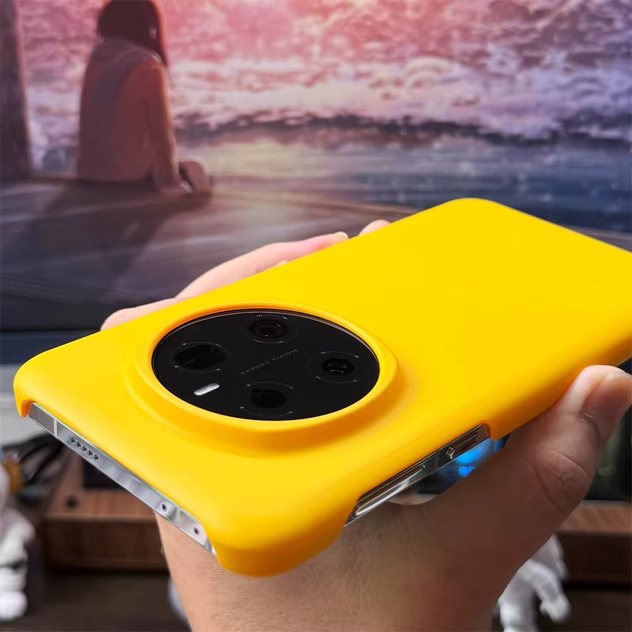 Ultradünne Schutzhülle aus hartem PC für Huawei Honor Magic Pro Lite X9 in Matt-Optik, erhältlich in Orange und Gelb - Bild 4