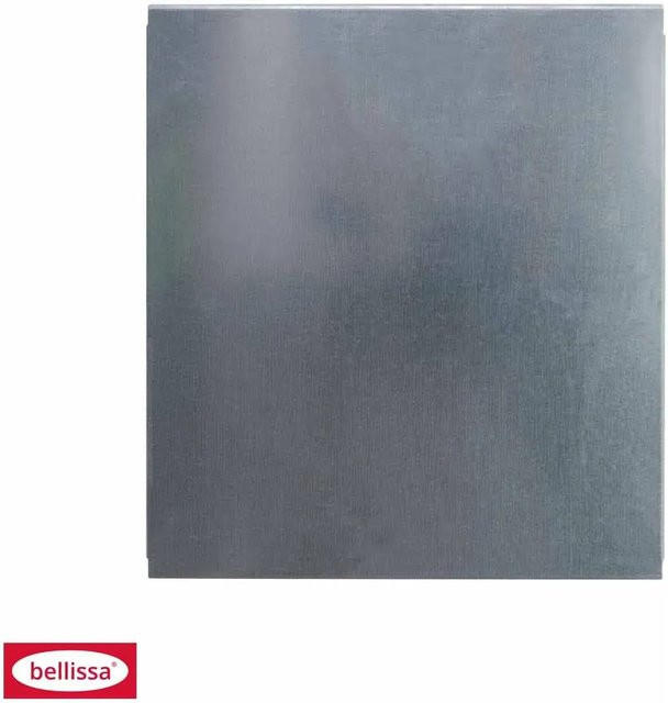 Bellissa Fachboden Filo ohne Ausschnitt aus verzinktem Stahl in Grau, B: 28,0 cm, H: 280,0 cm, T: 31,5 cm - Bild 1