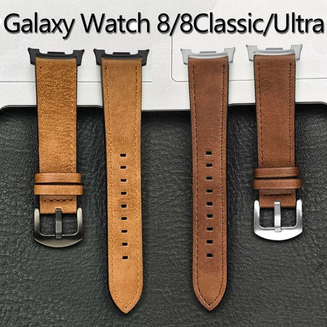 Geekthink Uhrenarmband Leder, Unisex - Bild 1