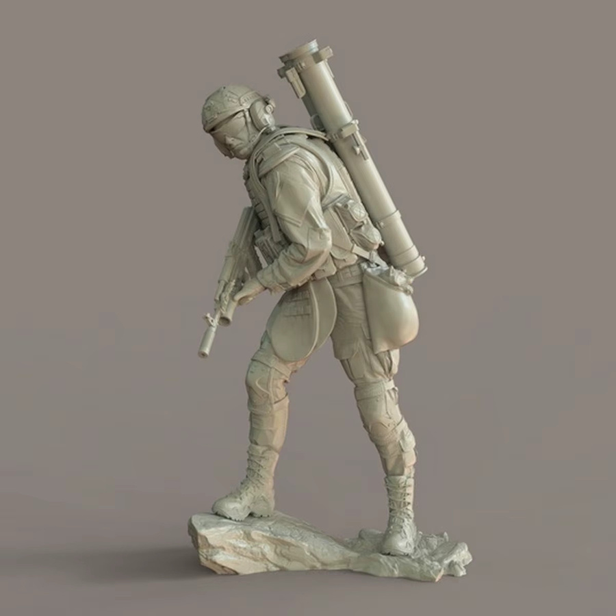 GK Russische Spezialeinheiten der GRU und RPO „SHMEL“, Resin-Soldatenmodell, 1:16, Bausatz - Bild 2