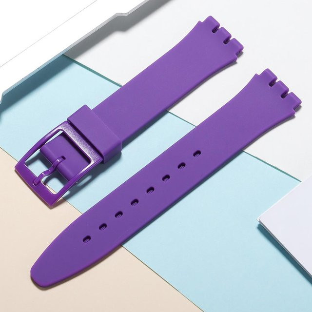 HQstrap Uhrenarmband Silikon, violett, Unisex - Bild 1