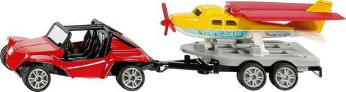 SIKU Spielzeug-Flugzeug-Set aus Metall und Kunststoff in Rot/Gelb und Bunt/Mehrfarbig - Bild 1