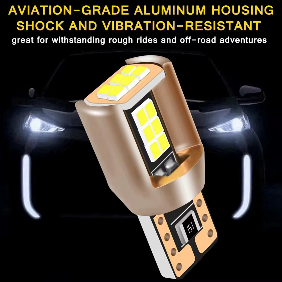 XMSJ 2er Set T10 W5W LED Parkplatzlichter Canbus Seitenlampen und Innenraumbeleuchtung 12V - Bild 4