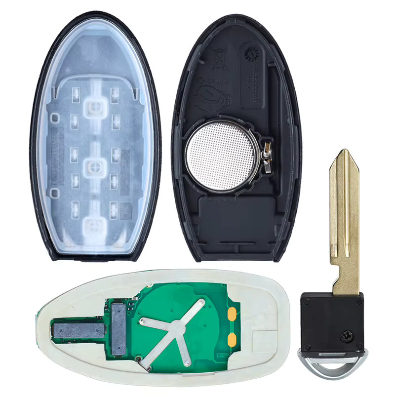 KEYECU Smart Remote Key Fob CWTWBU729 mit 315 MHz ID46 Chip in Schwarz für Nissan Armada, Pathfinder 2008-2012, Rogue 2008-2013 und Versa 2007-2012 - Bild 3