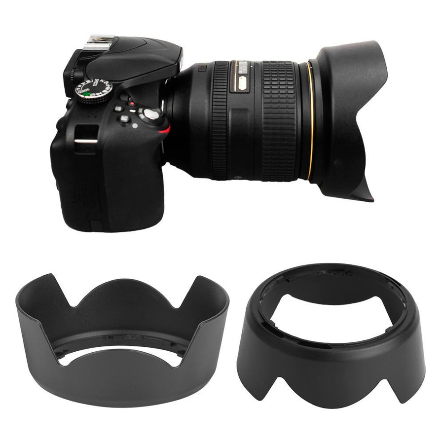 Nikon HB-69 Gegenlichtblende in Schwarz für AF-S DX 18-55mm f/3.5-5.6G VR Objektive - Bild 4