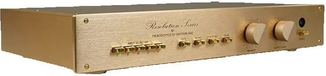 Audio Clone Switzerland FM255 Klassischer Hi-End Röhren-Vorverstärker Symmetrischer Stereo-Verstärker in Silber oder Gold - Bild 1