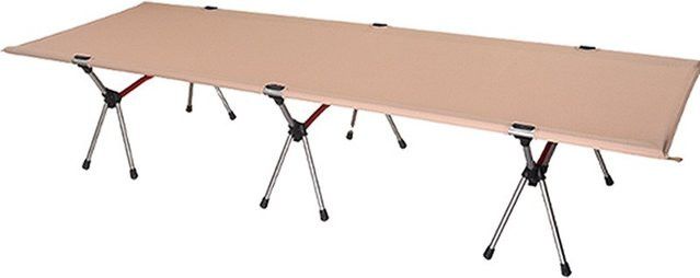 WANDERING TIME Camping Feldbett in Off-White, zusammenklappbares Outdoor-Bett für Freizeit und Camping - Bild 1
