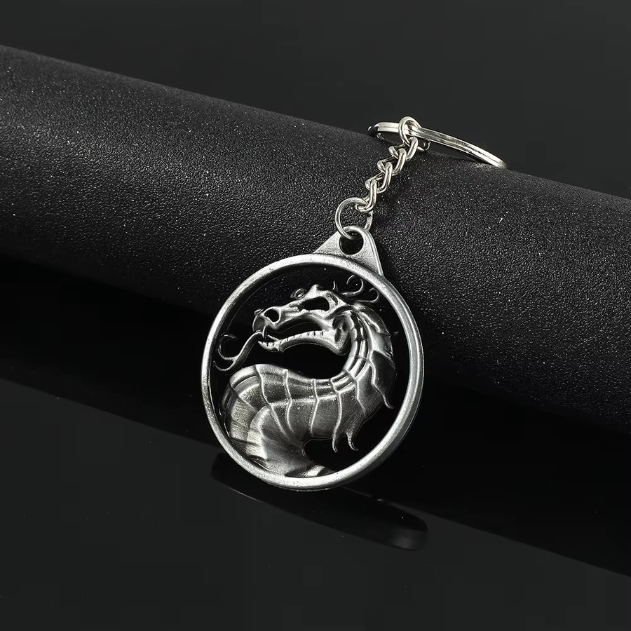 Bandai Schlüsselanhänger Metall-Legierung, Drachen-Totem, Herren - Bild 3