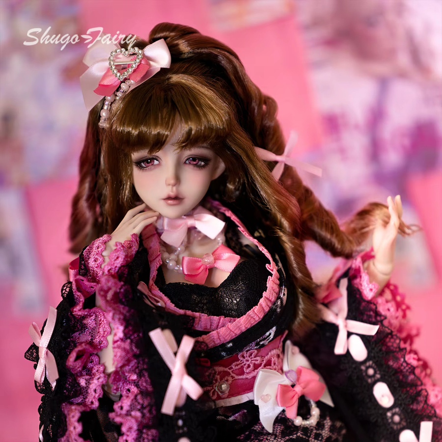 ShugaFairy BJD Puppe 1/4 Elaina Y2K Shibuya Gal Retro, Komplettset - Bild 3