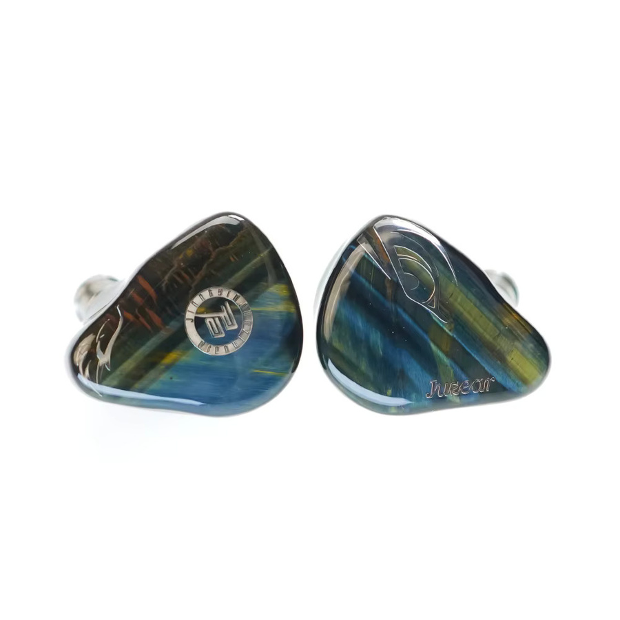 Juzear Harrier In-Ear-HiFi-Kopfhörer mit 1DD+6BA+2 Micro Planar Driver und austauschbaren 3,5 mm und 4,4 mm Steckern in Gelb - Bild 4