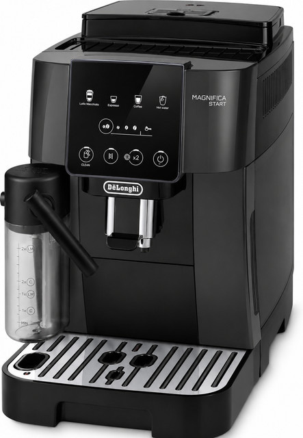 DeLonghi Kaffeevollautomat Magnifica Start Milk ECAM 223.61.GB in Schwarz-Grau mit integriertem Milchsystem und Touch-Display - Bild 4