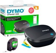 DYMO LetraTag 200B Bluetooth Beschriftungsgerät Schwarz, Thermodirektdruck, bis 12 mm Etikettenbreite, B 120 mm x T 120 mm x H 45 mm - Bild 1